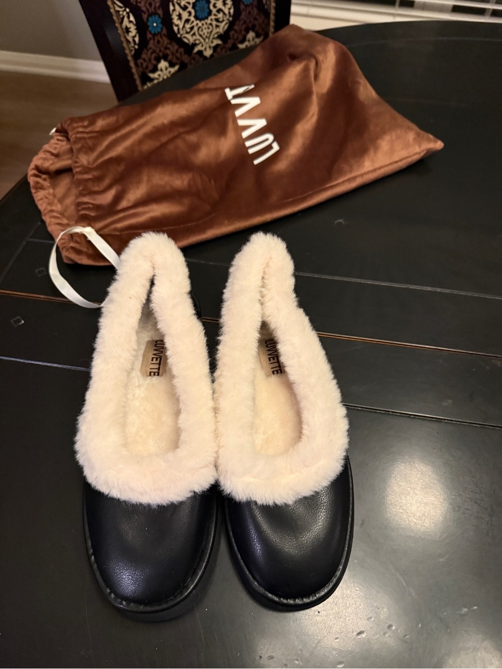 Ballet flat leather Slipper